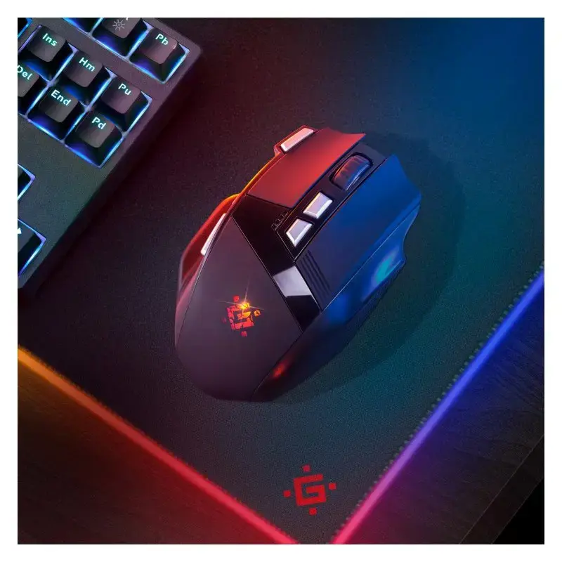 MOUSE DEFENDER GM-885 KNIGHT RF WIRELESS 3200dpi 8P BLACK