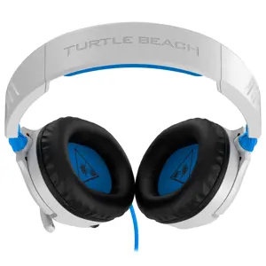 "Turtle Beach Recon 70" žaidimų ausinės PS5, PS4 ir PS4 Pro, laidinės, žaidimų, 20-20000 Hz, 571,5 g, ausinės, juodos, mėlynos, baltos spalvos