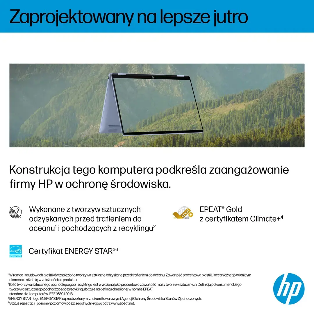 HP OmniBook 5 Flip 14-fp0004nw Intel Core 5 120U 2-in-1 Laptop 35.6 cm (14") 2K Touchscreen 16 GB LPDDR5 SDRAM 512 GB SSD Wi-Fi 6 (802.11ax) Windows 11 Home Blue