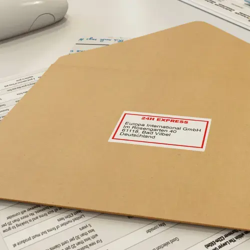 Brother DK-22251, juoda ir raudona ant baltos spalvos, DK, juoda, mėlyna, balta, terminis perkėlimas, QL-800 QL-810W QL-820NWB, 6,2 cm