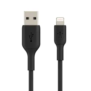 Belkin CAA001BT0MBK, 0,15 m, Lightning, USB A, vyriškas, vyriškas, juodas