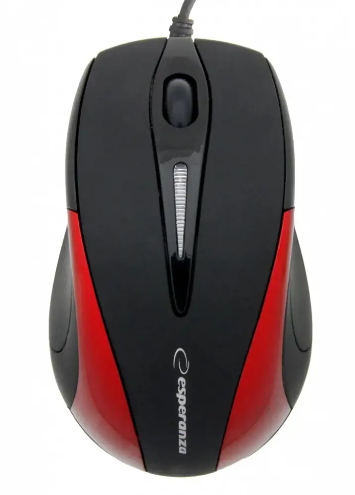 ESPERANZA EM102R SIRIUS 3D WIRED OPTICAL MOUSE USB BLACK|RED