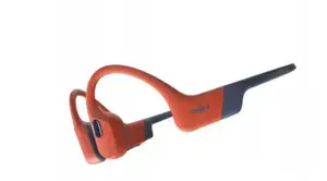 Shokz OpenSwim Pro Red wireless bone conduction headphones