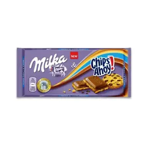 Šokoladas MILKA Chips Ahoy! 100 g