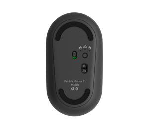 "Logitech Pebble 2 M350s", dvipusis, optinis, RF belaidis + "Bluetooth", 4000 DPI, grafito spalvos