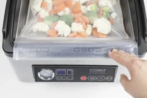 Vakuumatorius Caso 01418, Sidabrinė