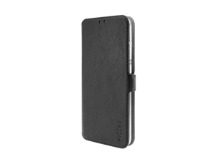 Fiksuotas teminis dangtelis Infinix Hot 30i Leather Black
