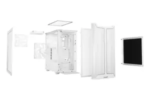 Case BE QUIET PURE BASE 501 DX MidiTower Case product features Transparent panel Not included ATX M…