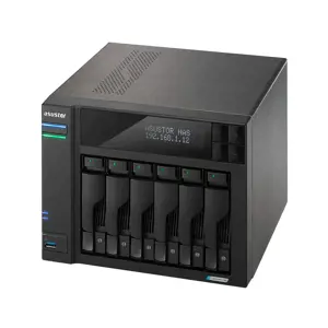 Asus Tower NAS AS6706T N5105, procesoriaus dažnis 2 GHz, 8 GB, DDR4, 4xM.2 NVMe lizdai, 2x 2.5GbE, 2x USB 3.2, 1x HDMI