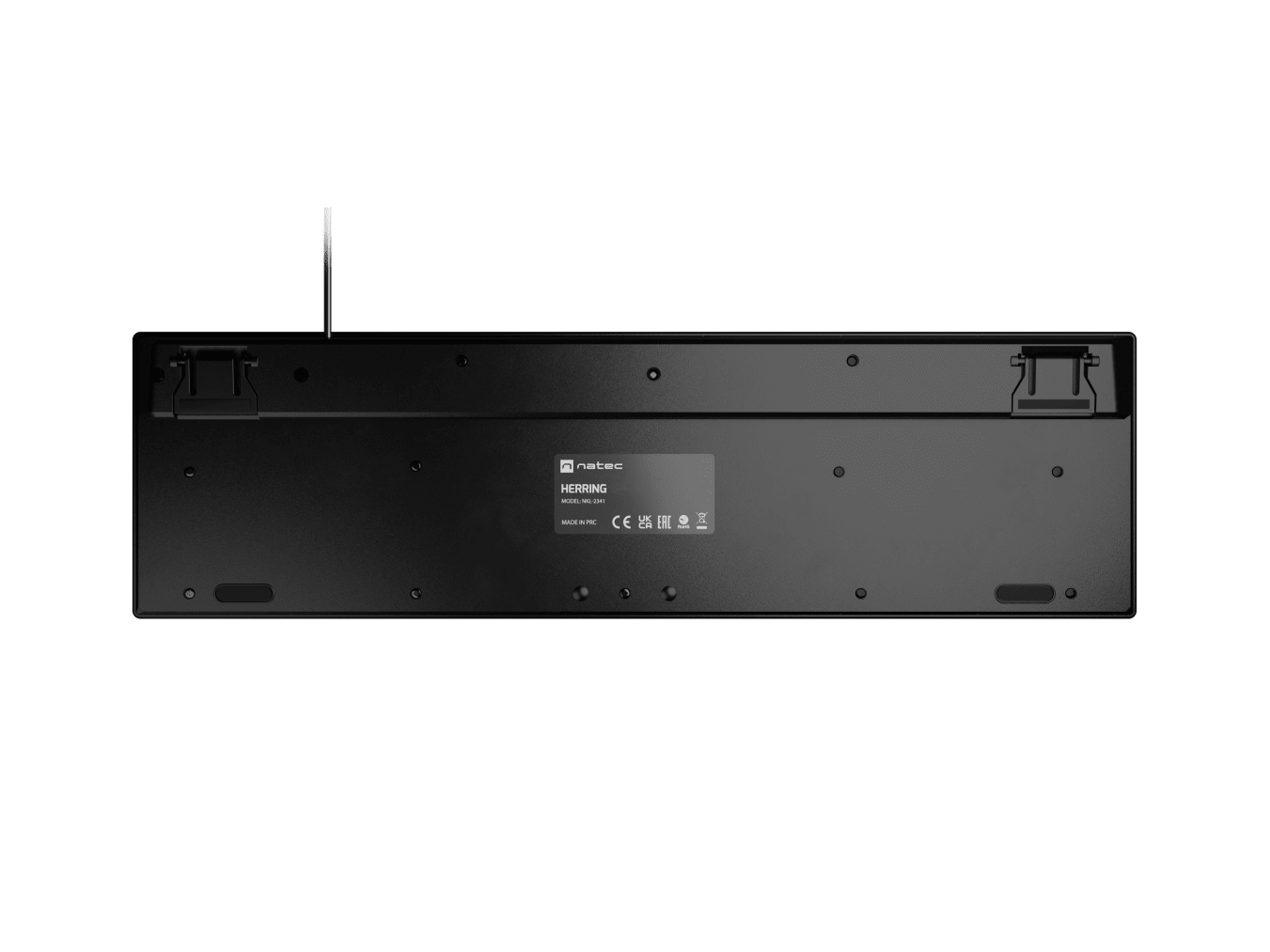 Natec | Herring | Keyboard | Wired | US | Black