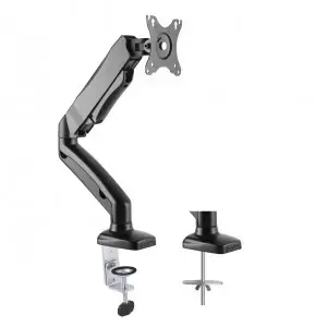 ART RAMM L-15GD ART Stalo laikiklis ant dujinės spyruoklės 1 monitoriui LED/LCD 13-27 L-15GD