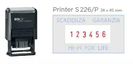 Antspaudas S226/P COLOP su polimeru