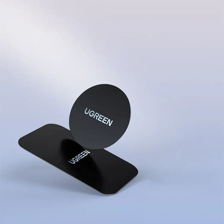 Ugreen 80712B, Mobile phone/Smartphone, Passive holder, Car, Aluminium, Black