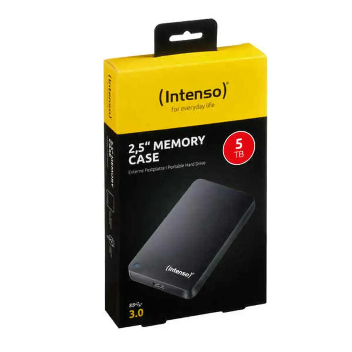 Išorinis kietasis diskas INTENSO 6021513 5TB USB 3.0 Spalva Juoda 6021513