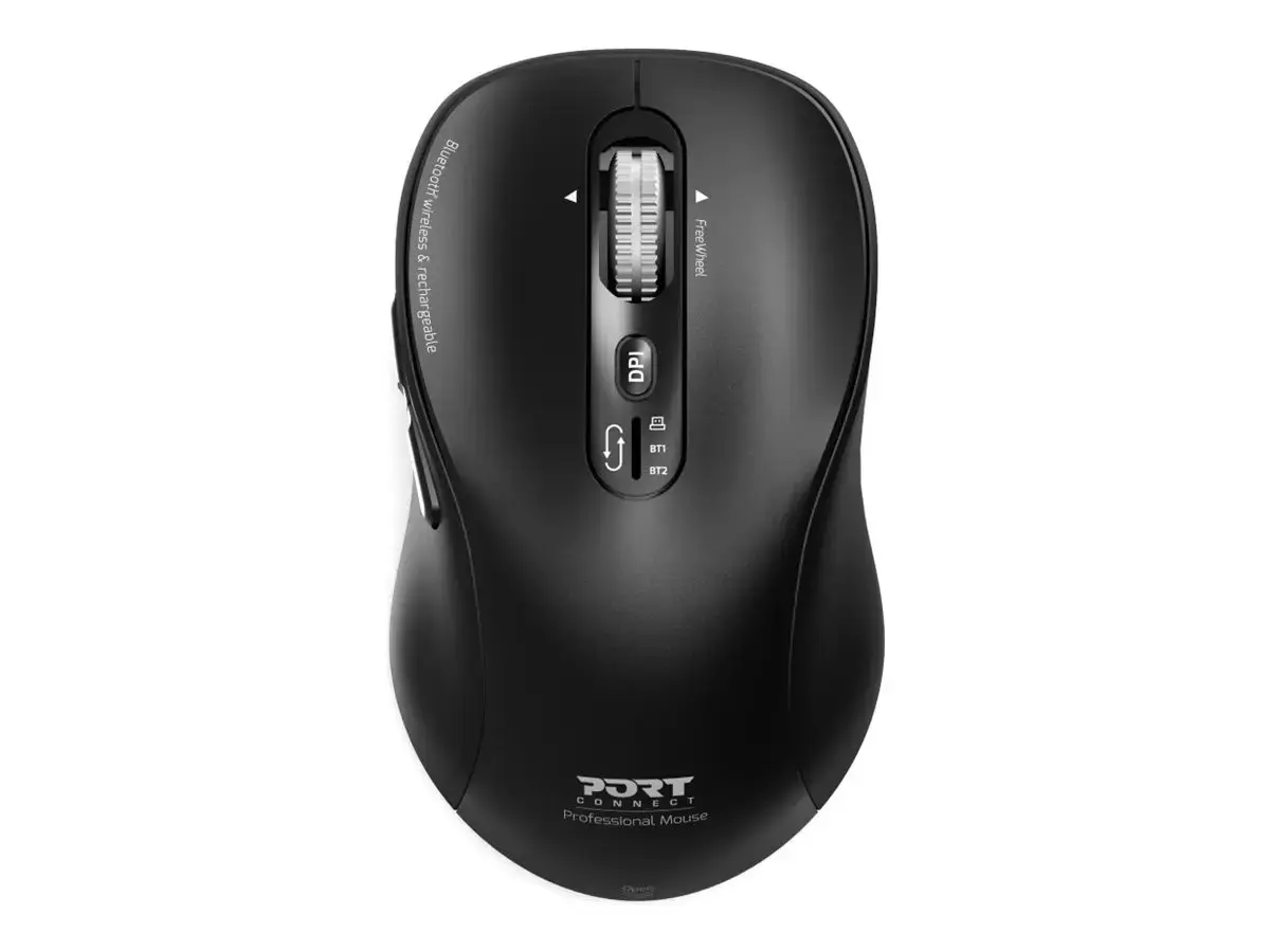 PORT CONNECT Expert Mouse, | Wireless | Bluetooth | Black