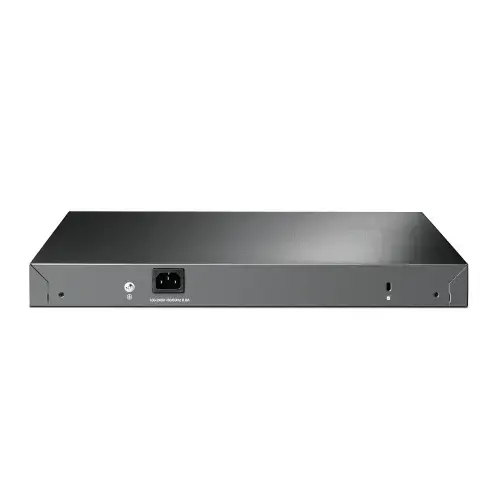 "TP-Link JetStream" 28 prievadų Gigabit L2 valdomas komutatorius su 24 prievadais PoE+, valdomas, L2/L3, Gigabit Ethernet (10/100/1000), maitinimas per Ethernet (PoE), montuojamas į spintą, 1U