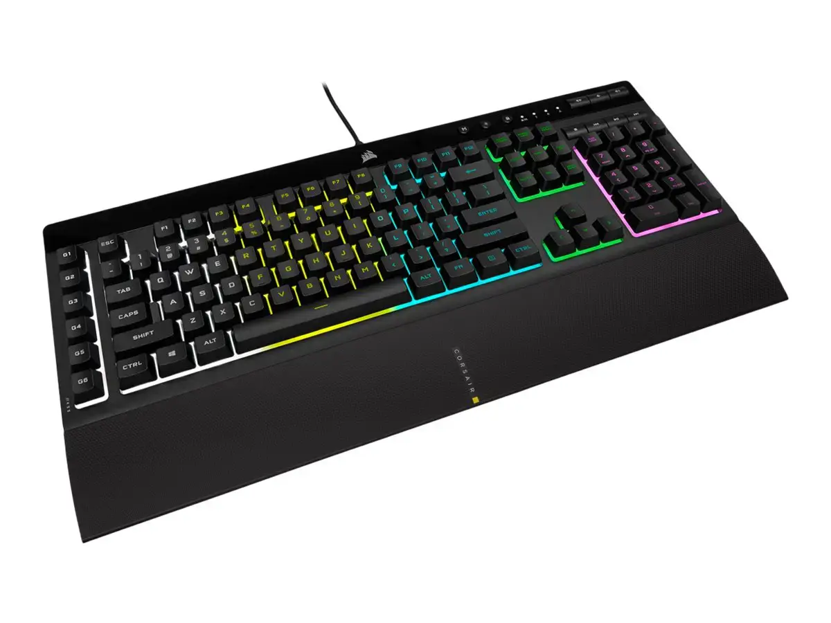 CORSAIR K55 RGB PRO žaidimų klaviatūra su foniniu RGB LED apšvietimu