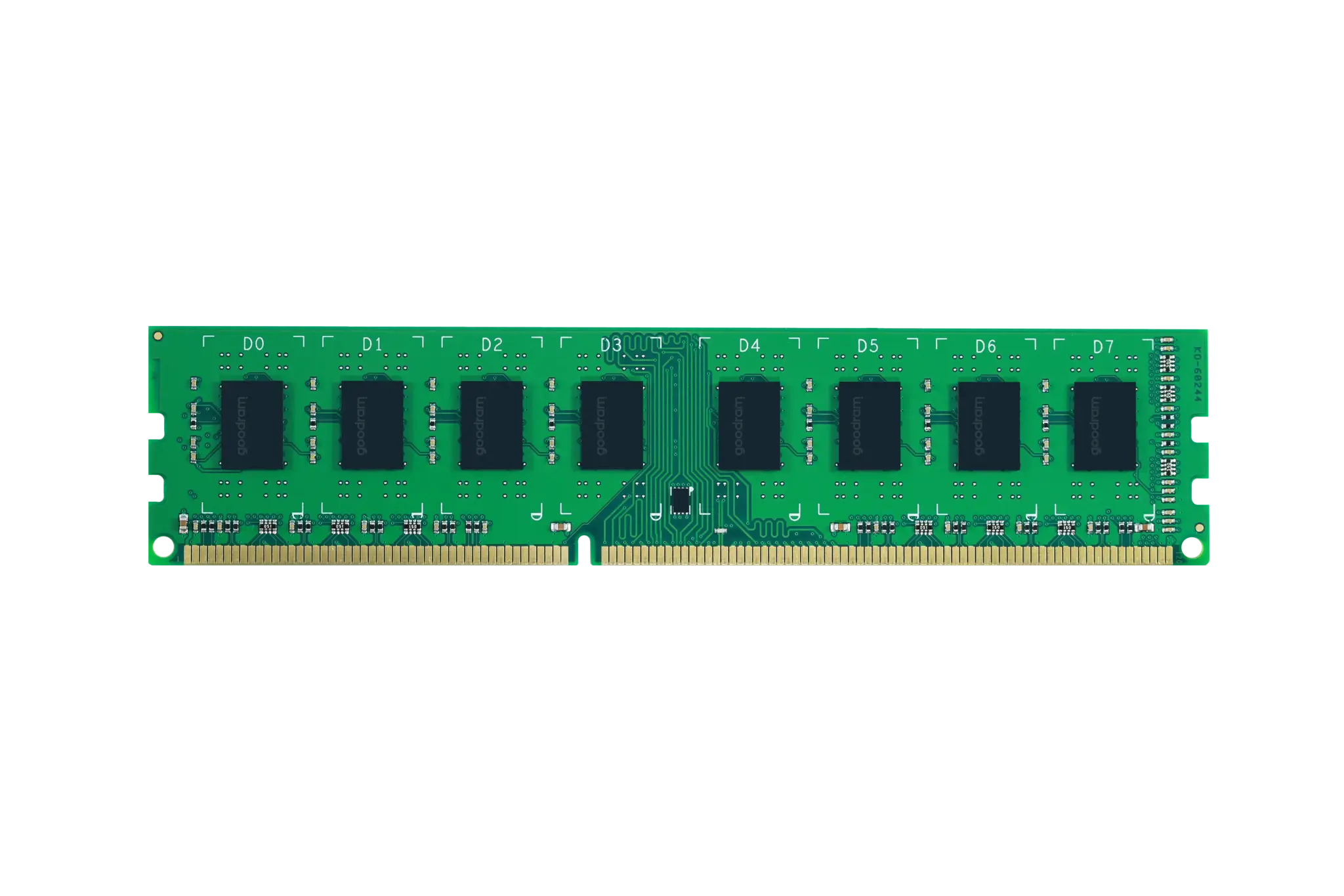 "Goodram GR1600D3V64L11S/4G", 4 GB, 1 x 4 GB, DDR3, 1600 MHz, 240 kontaktų DIMM, žalias