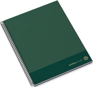 A4 Hardcover Sp Bk 100sh Kraft Lin