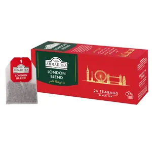 Juodoji arbata AHMAD CLASSIC BLACK, 25 arbatos maišelių x 2 g