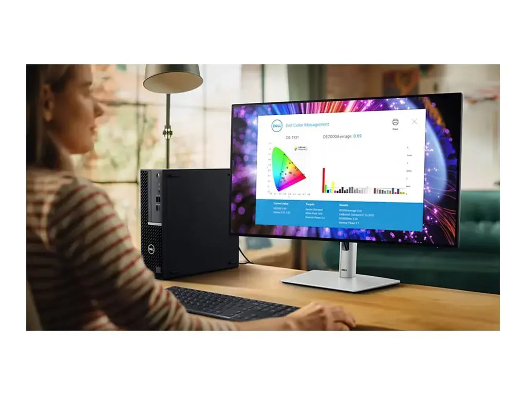 DELL UltraSharp U2724D, 68,6 cm (27"), 2560 x 1440 taškų, Quad HD, LCD, 8 ms, juoda, sidabrinė