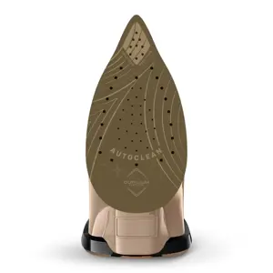 Tefal Ultimate Pure FV9852E0 iron Dry & Steam iron Durilium AirGlide Autoclean soleplate 3200 W Black, Copper