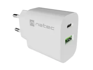 NATEC Ribera Universal White AC Fast charging Indoor
