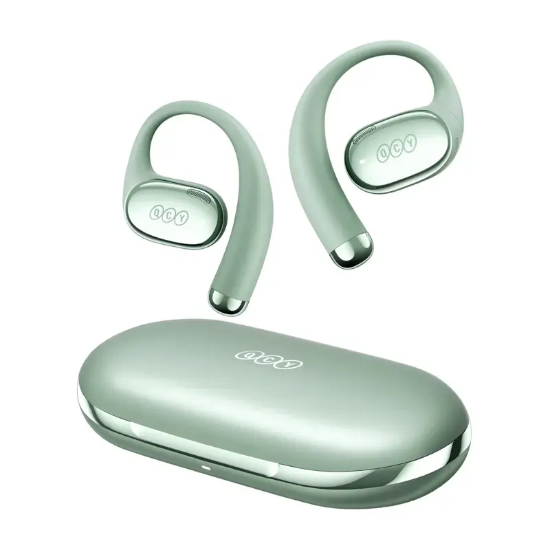 QCY Crossky R70 wireless earphones (green)