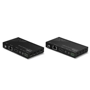 "Lindy" 70 m C6 HDBaseT HDMI ir IR ilgintuvas su PoC, AV siųstuvas ir imtuvas, 70 m, laidinis, 3D, juodas, HDCP