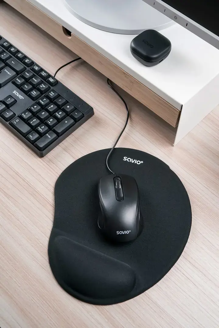 Savio KB-01 keyboard Home/Office USB QWERTY US English Black