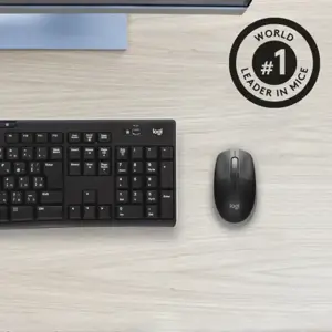 LOGITECH M190 Viso dydžio belaidė pelė - MID GREY - EMEA