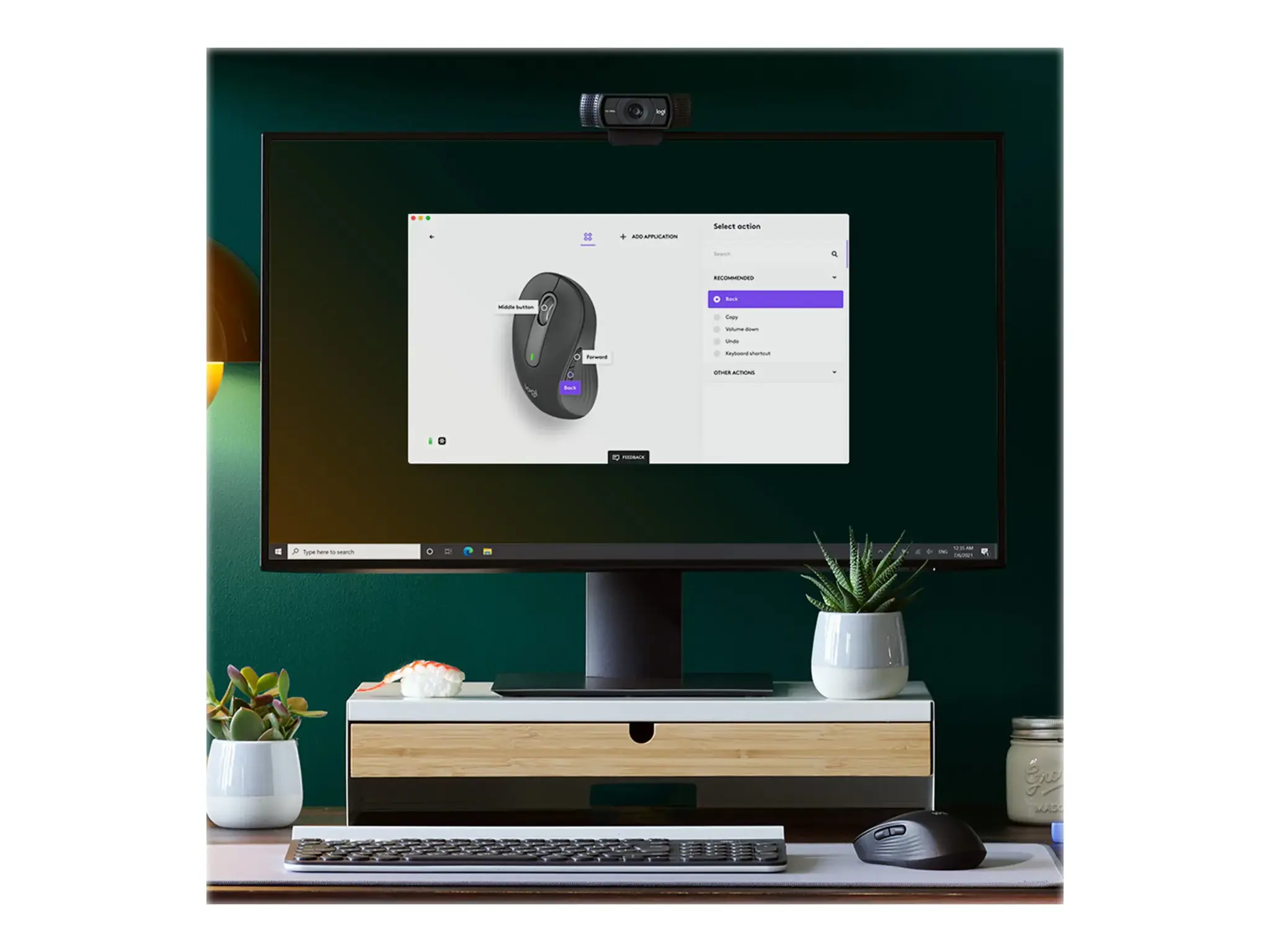 LOGITECH Signature M650 L belaidė pelė - GRAFITAS - BT - EMEA - M650 L LEFT
