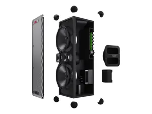 "Sharp SumoBox CP-LS100" didelio našumo nešiojamasis garsiakalbis