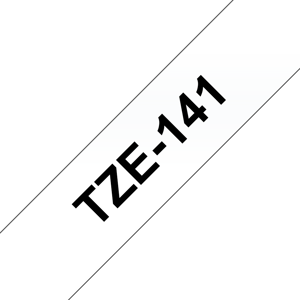 Brother TZE-141, Black on transparent, TZe, Direct thermal, Philippines, 5 year(s), Brother