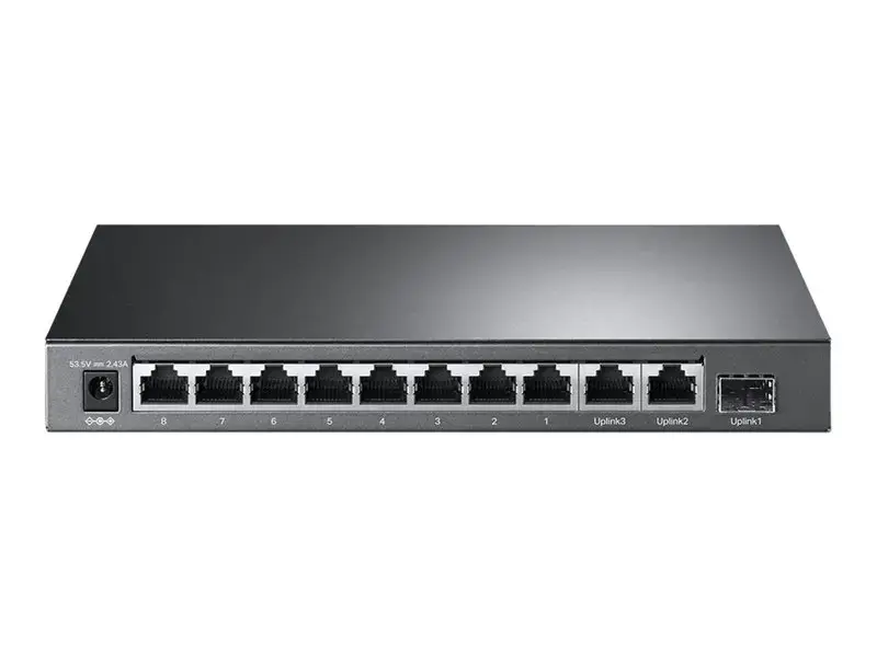 TP-Link TL-SG1210MP, nevaldomas, Gigabit Ethernet (10/100/1000), maitinimas per Ethernet (PoE)