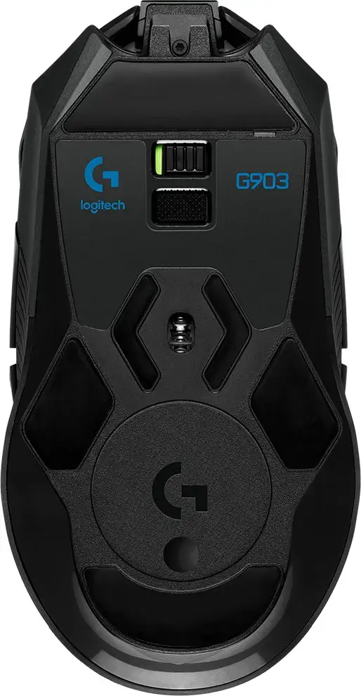 LOGITECH G903 LIGHTSPEED belaidė žaidimų pelė - HERO - BLACK - EER2