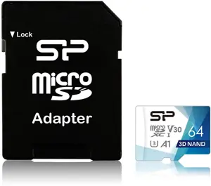 SILICONPOW SP064GBSTXDU3V20AB "Silicon Power" atminties kortelė "Superior Pro Micro SDXC 64GB UHS-I…