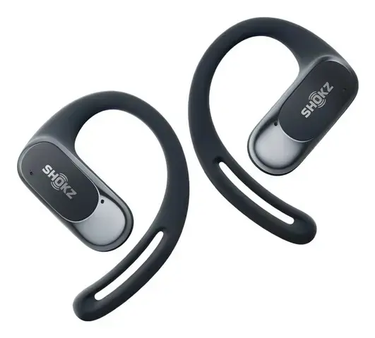 SHOKZ OpenFit Air, Wireless, 50 - 16000 Hz, Calls/Music/Sport/Everyday, Headset, Black