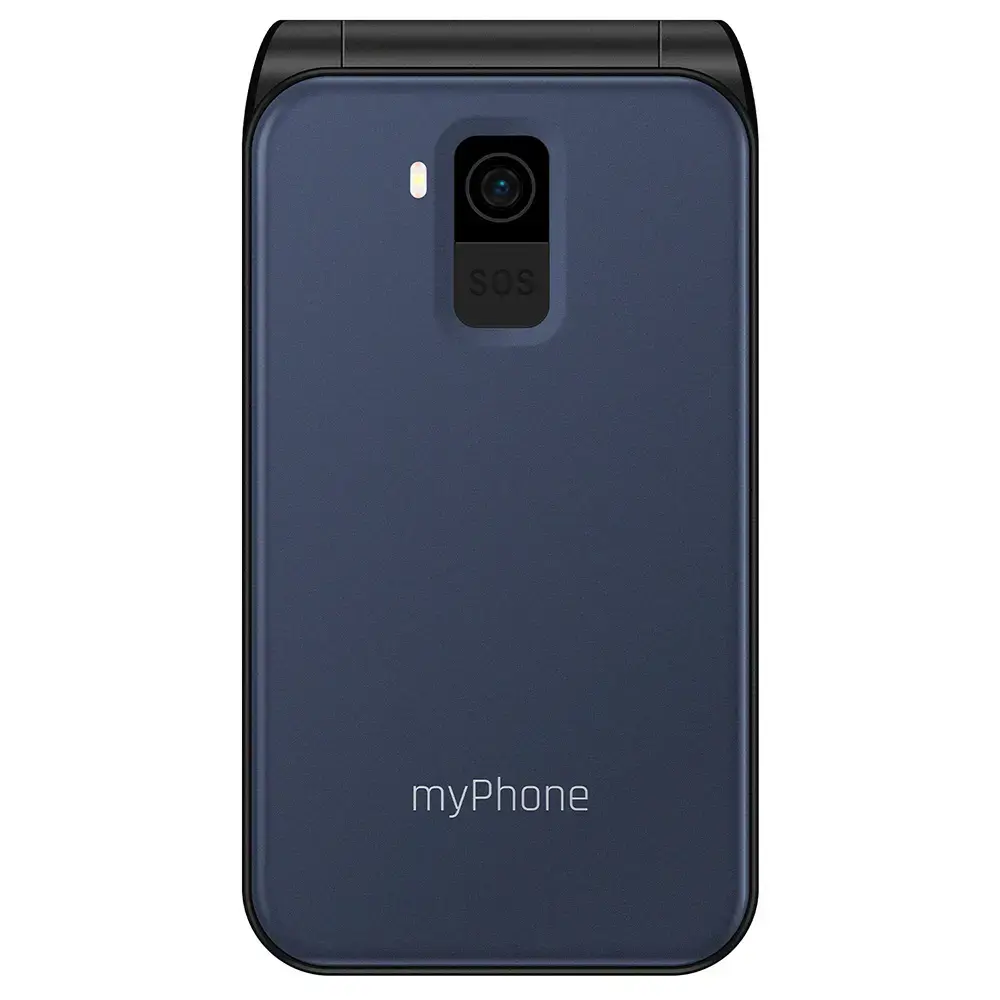 myPhone Flip | LTE | Black | 2.8 " | TFT | 48 MB | 128 MB | 3G | Bluetooth | 2.1 | USB version Type-C | Built-in camera | Main camera resolution 1.3 MP | 1000 mAh
