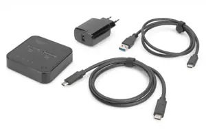 DIGITUS NVMe klonavimo stotis USB3.1 Gen2 Type-C NVMe M.2 SSD korpusas