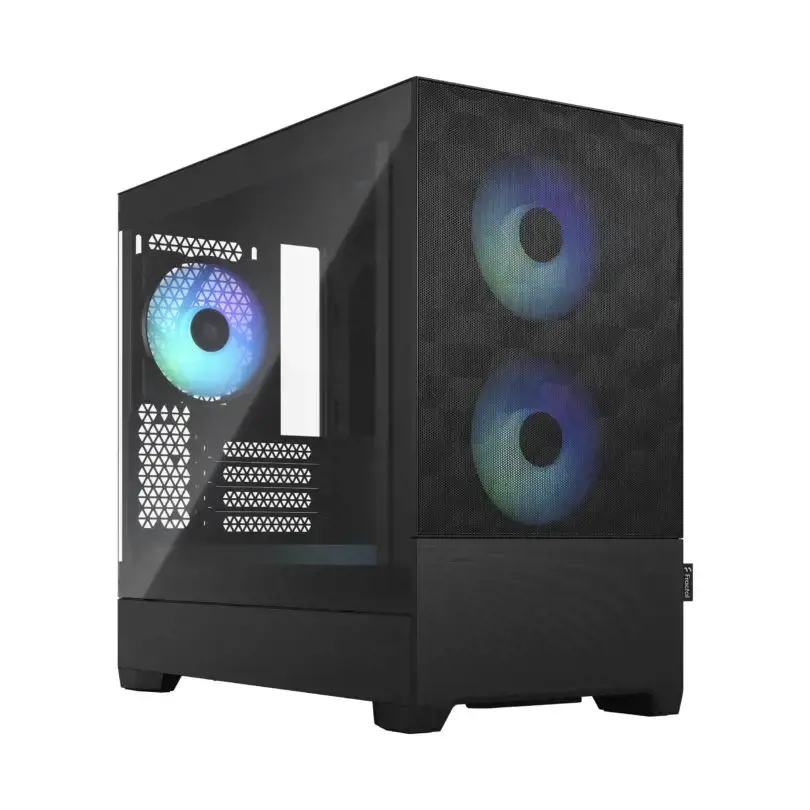 FRACTAL DESIGN "Pop Mini Air RGB" juodas TG skaidrus atspalvis