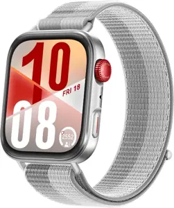 Huawei Watch FIT4, Grey knitted strap, Seiya-B19W