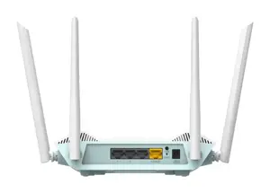 D-Link R15 EAGLE PRO AI AX1500 išmanusis maršrutizatorius, "Wi-Fi 6" (802.11ax), dviejų dažnių (2,4 GHz / 5 GHz), Ethernet LAN, baltas, stalinis maršrutizatorius