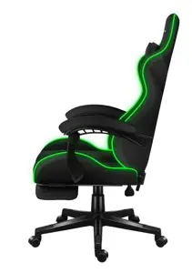 "HUZARO FORCE 4.7 RGB MESH" ŽAIDIMŲ KĖDĖ