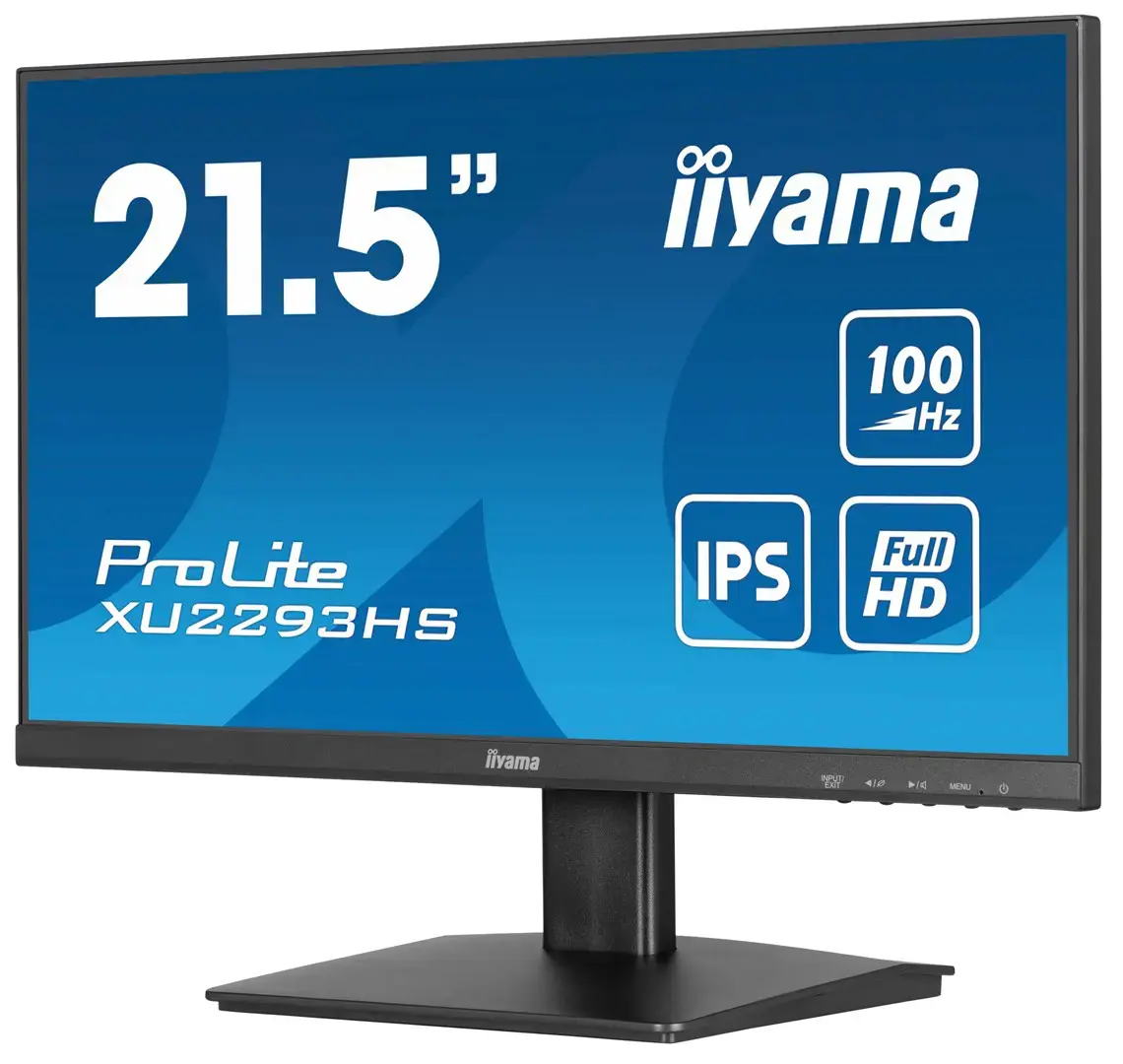 iiyama ProLite XU2293HS-B6 computer monitor 54.6 cm (21.5") 1920 x 1080 pixels Full HD LED Black