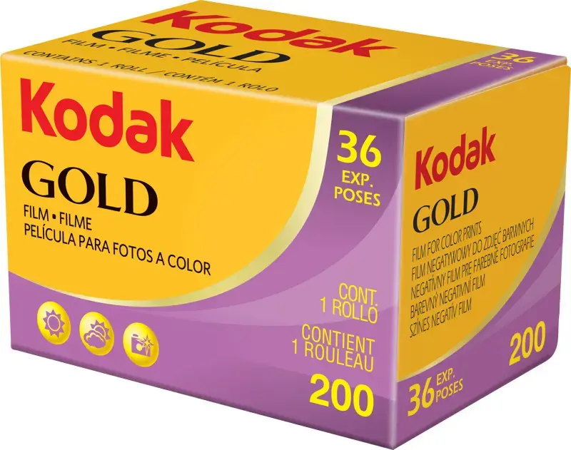 Kodak kino juosta Gold 200/36