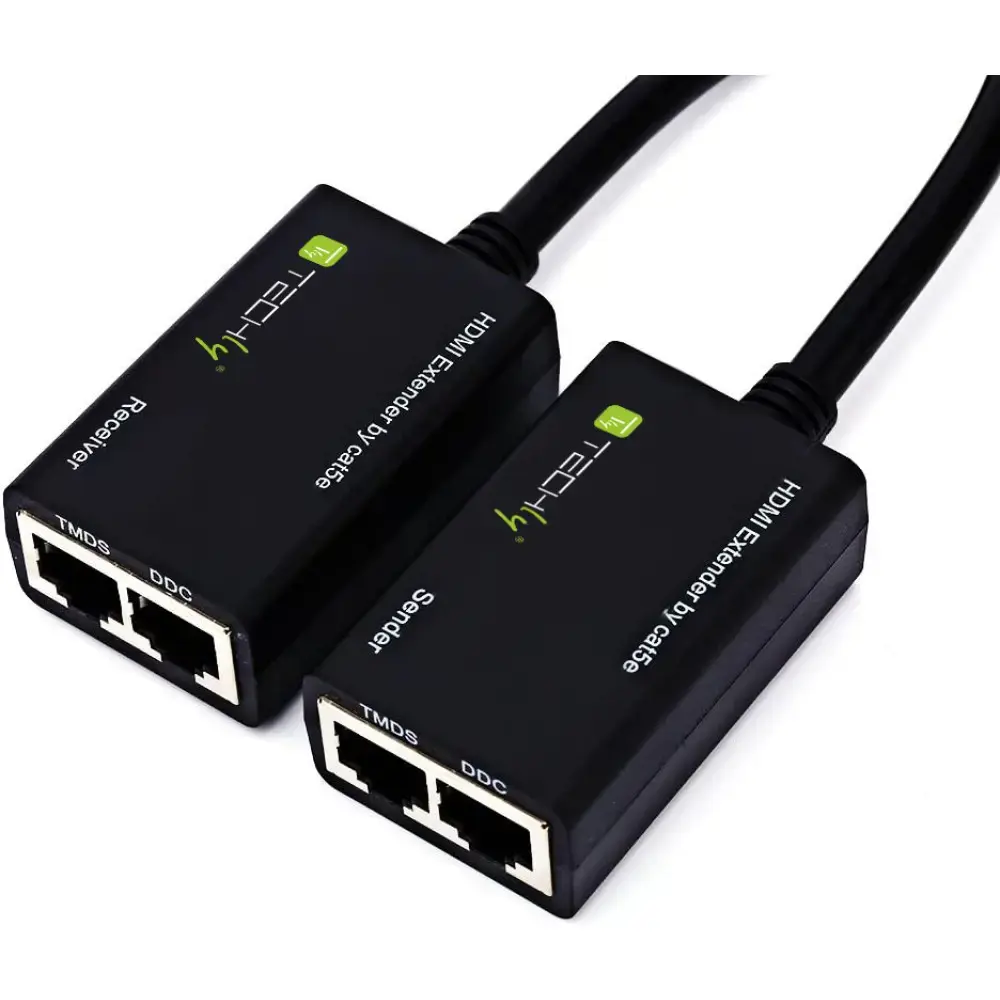 TECHLY 301153 "Techly" HDMI ilgintuvas "Cat.5e/6" kabeliu, iki 30 m