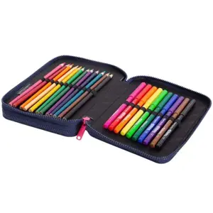 Forminis dviejų skyrių penalas su priedais CoolPack Jumper XL
