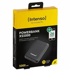 MAITINIMO BANKAS USB 5000MAH/JUODAS 7313520 INTENSO