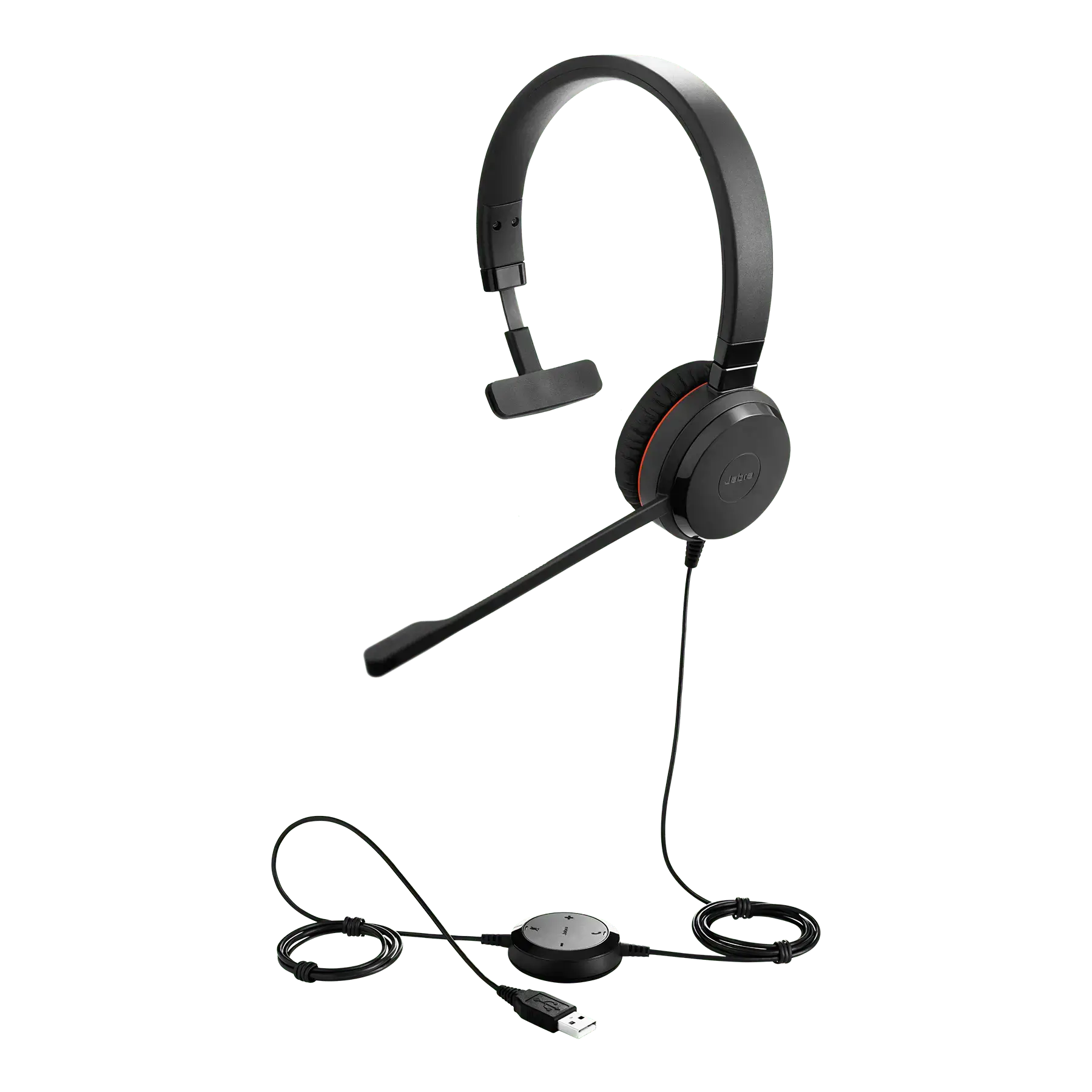 "Jabra EVOLVE 30 II UC Mono", laidinis, 150 - 7000 Hz, biuro / skambučių centras, 142 g, ausinės, juodos spalvos
